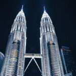 Petronas Towers at night