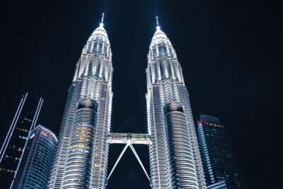 Petronas Towers at night